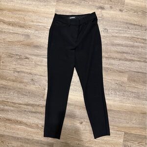 Express Skinny High Rise Black Pantsuit, 00 Short, EUC